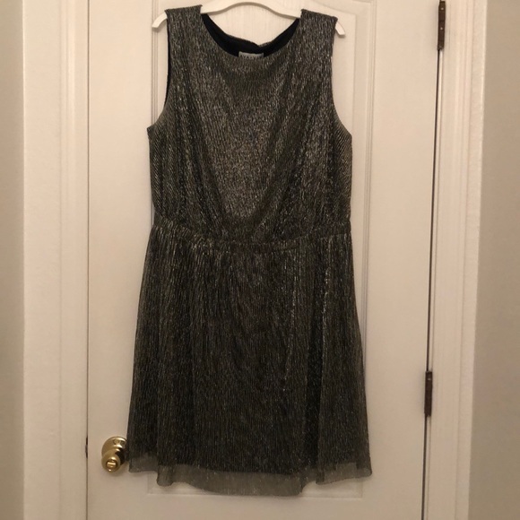 Ava & Viv Dresses & Skirts - Ava & Viv Sleeveless Gold Dress